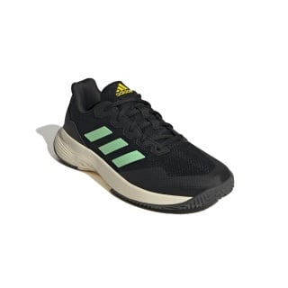 adidas GameCourt 2 2022 schwarz/grün Allcourt-Tennisschuhe Herren